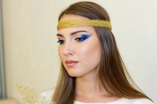 Арабский макияж для голубых глаз, яркий макияж на день рождения